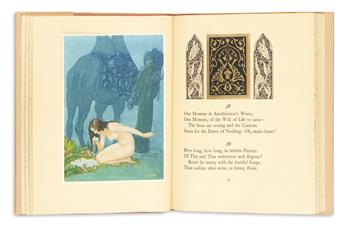 (POGÁNY, WILLY.) Fitzgerald, Edward; translator. Rubáiyát of Omar Khayyám.